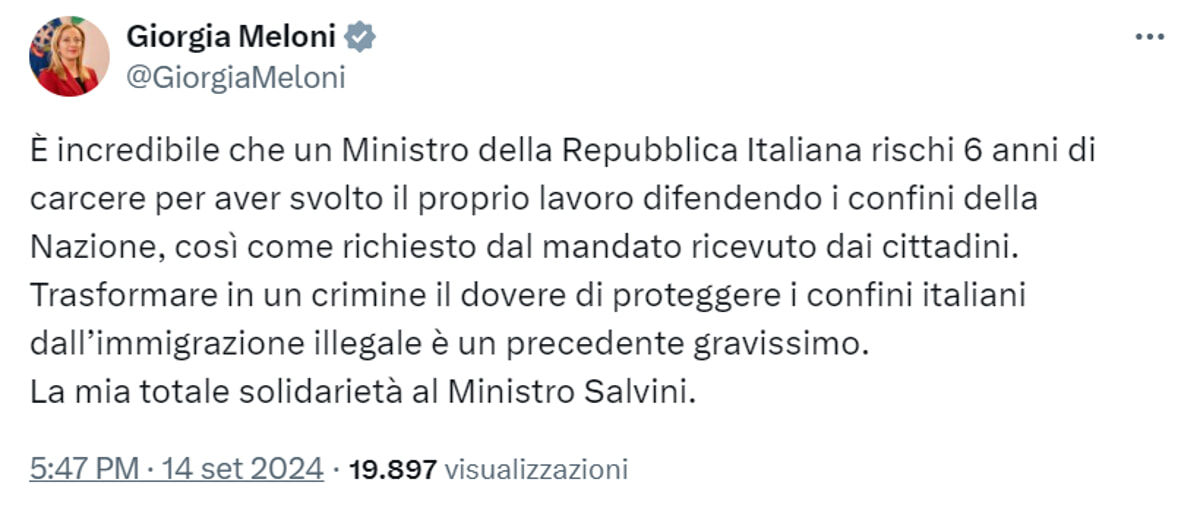 tronditet politika ne itali open arms prokuroria kerkon 6 vjet burg per matteo salvinin