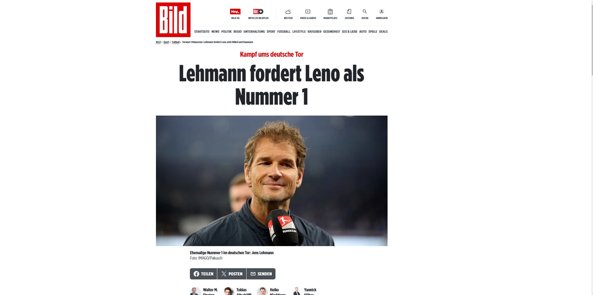 beteja per porten nagelsmann duhet te percaktoje hierarkine lehmann kundershton zgjedhjet e teknikut gjerman