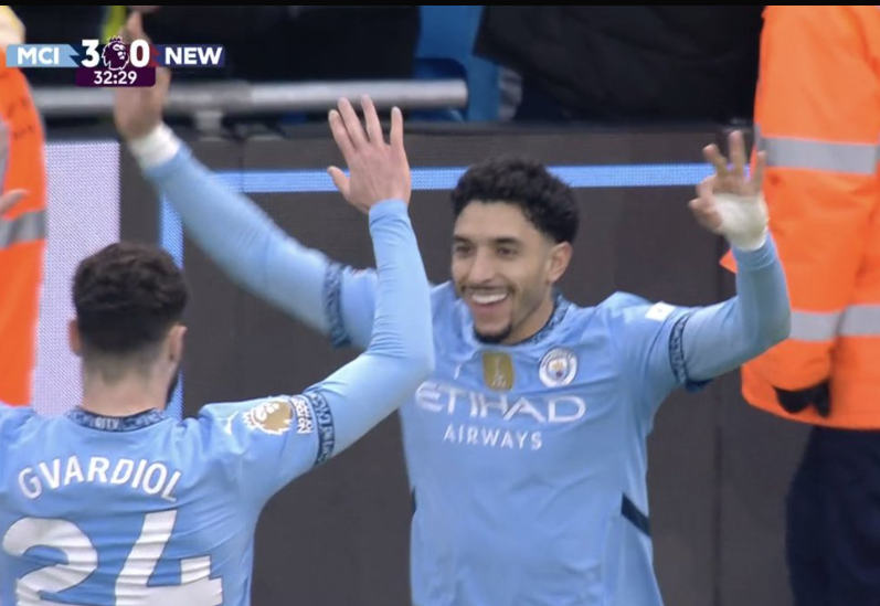 mbreti i ri i egjiptit omar marmoush shperthen me 3 gola ne 33 minuta afrimi i ri i manchester city ndizet ne premier league