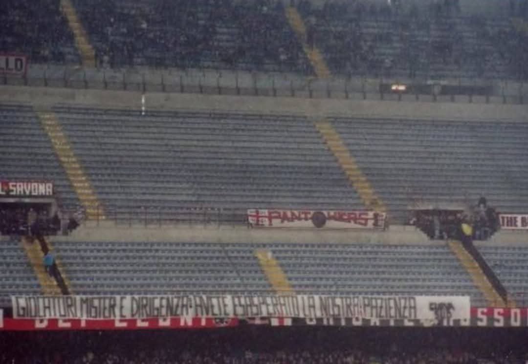 tifozeve te milanit u soset durimi ultrasit boshatisin stadiumin ne shenje proteste na keni acaruar durimin